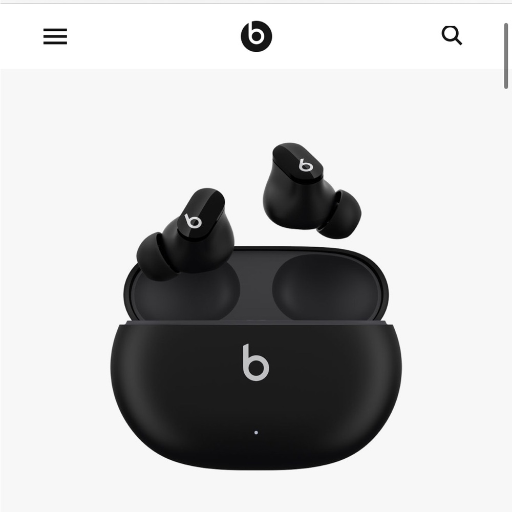BNIB Beats by Dre Studio Buds (Wireless Bluetooth
Earbuds, BLACK)